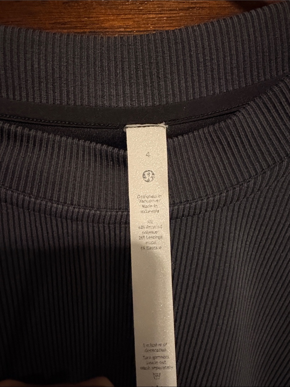 Lululemon Ribbed Softstream Crewneck - Picture 2 of 10